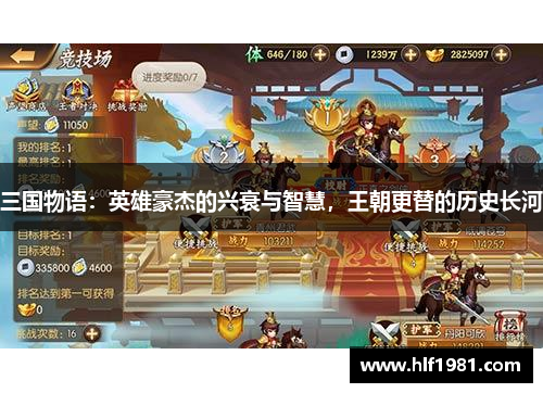 三国物语：英雄豪杰的兴衰与智慧，王朝更替的历史长河